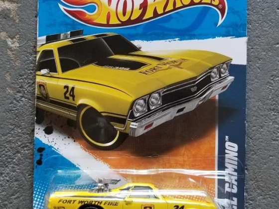 Hot Wheels '68 El Camino Fort Worth Fire
