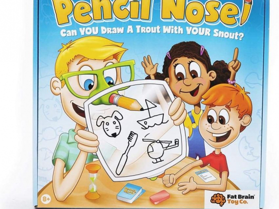 Pencil Nose Game