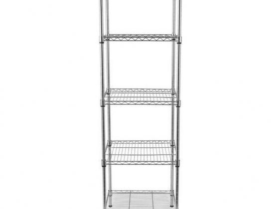 SalonMore Storage Shelves, 5-Tier Wire Shelving Unit Metal Storage Rack Durable Organizer