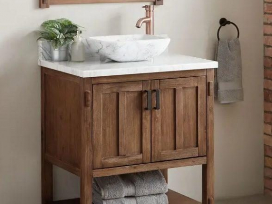 30" MORRIS CONSOLE VESSEL SINK VANITY