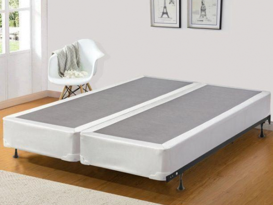 Continental Sleep, 8" Fully Assembled Split Box Spring/Foundation for Mattress, Full XL Size