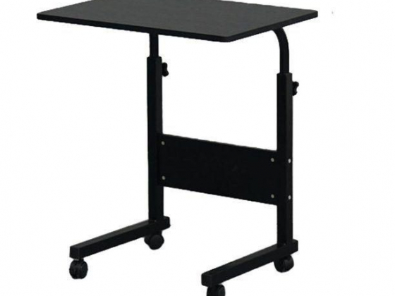 GoDecor Mobile Laptop Desk Adjustable Tray Table Portable Side Table Computer Stand Laptop Cart