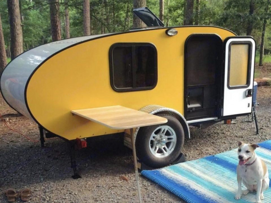 2015 Rustic Trail Teardrop Camper, Travel Trailer