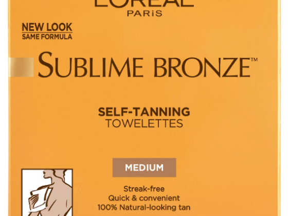 L'Oreal Paris Sublime Bronze Sunless Self-Tanning Towelettes, Streak Free, 6 Count