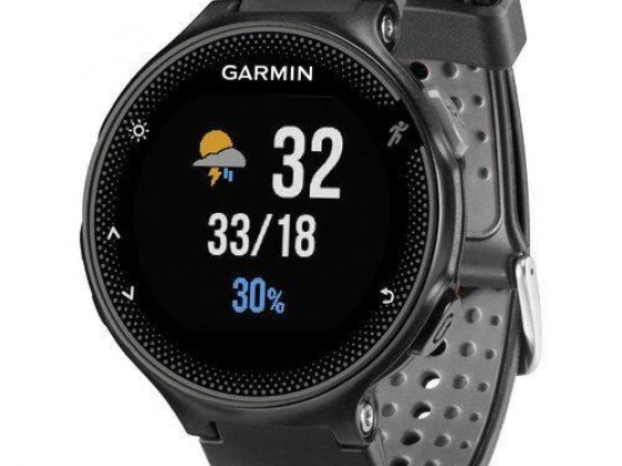 Garmin Forerunner 235 GPS Running Watch Black/Gray.USED