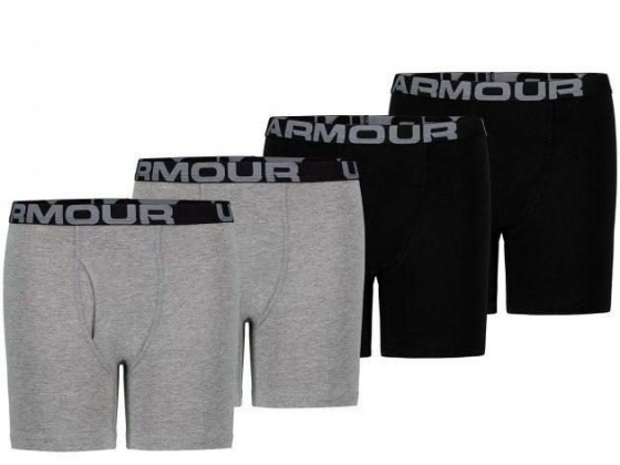 Under Armour Big Boys 4-Pk. Boxer Briefs