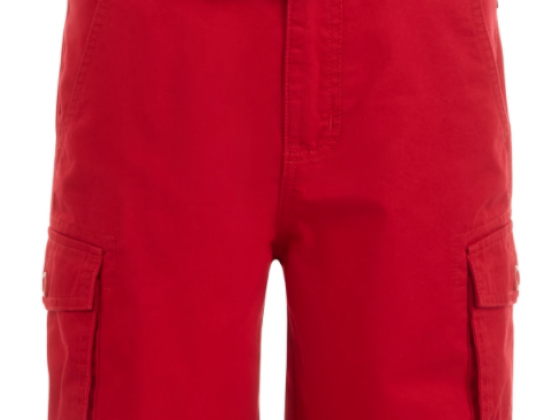 Ring of Fire Big Boys Cargo Shorts with Removable D-Ring Belt, Created for Macy's