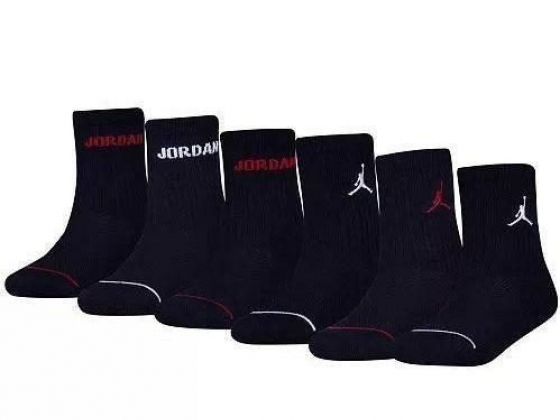 Jordan Little Boys 6-Pk. Crew Socks