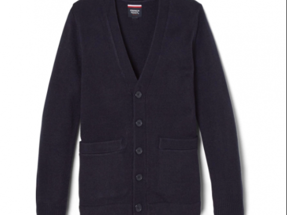 French Toast Big Boys V-Neck Cardigan Sweater