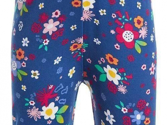 First Impressions Baby Girls Floral Medley Biker Shorts, Created for Macy's