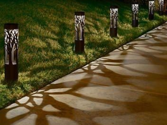 Tommy Bahama Solar LED Pathway Bollard Light, 6-pack