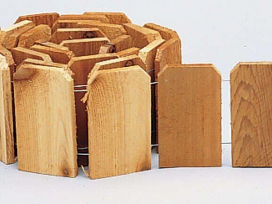 Greenes 120 in. L X 6 in. H Cedar Natural Lawn Edging