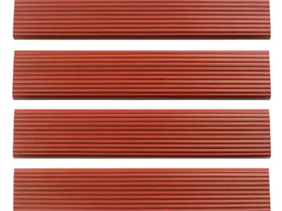 NewTechWood 0.88-in x 2-in x 12-in Quick Deck Tile Swedish Red Prefinished Composite Deck Tile