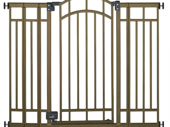 Summer Infant 48-in x 36-in Bronze Metal Safety Gate