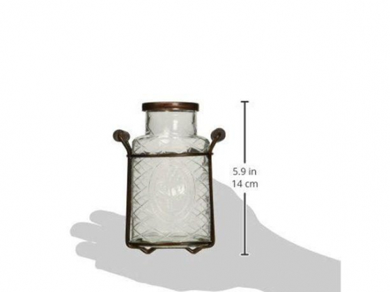 Shabby Cottage Chic Vase/Jar Home Decor