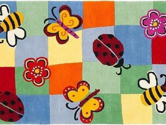 Safavieh Kids Garden Critters Multicolor Rug