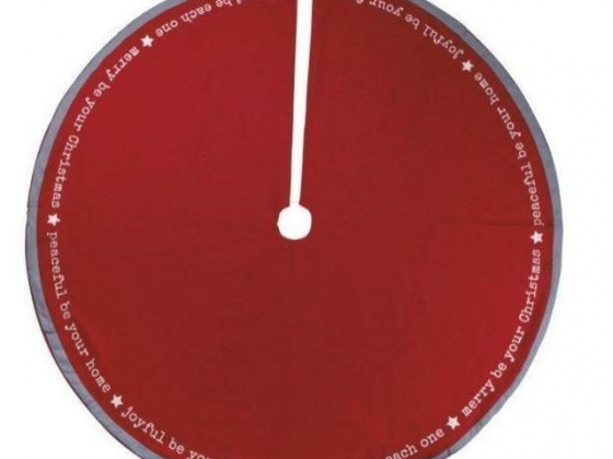 Primitives by Kathy 52" Peaceful Christmas Tree Skirt