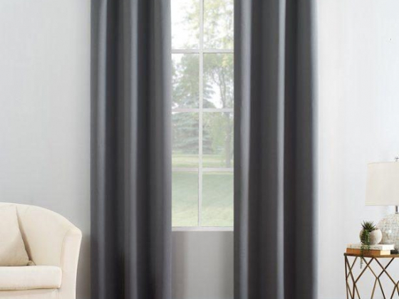 Mainstays Blackout Energy Efficient Grommet Single Curtain Panel