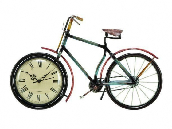 Metal Cycle Clock For Kids Room Decor Upgrade