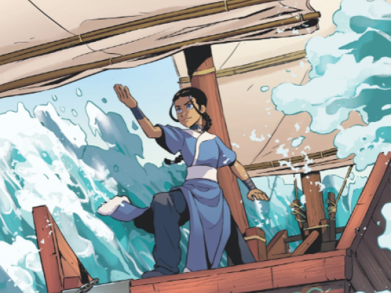 AVATAR: THE LAST AIRBENDER: KATARA AND THE PIRATE'S SILVER COMIC BOOK