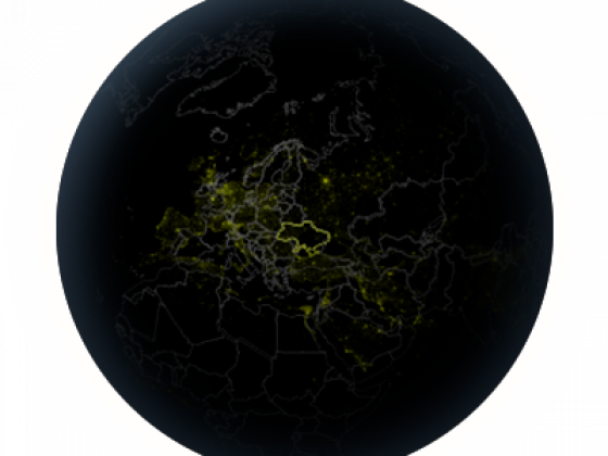 Satellite Imagery Shows Ukraine Going Dark