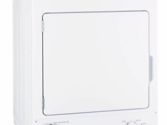 GE Appliances DSKS433EBWW 3.6 cu. ft. Electric Dryer - White