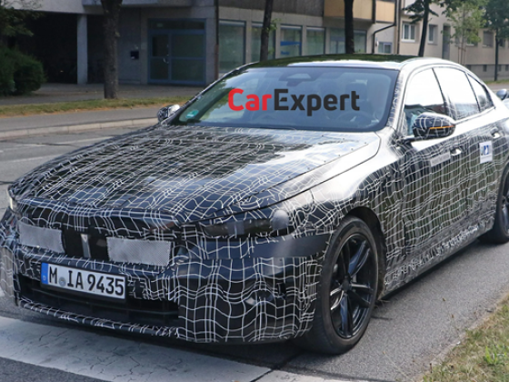 2024 BMW 5 Series taking shape