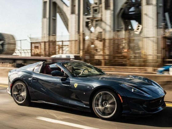 Escaping New York in the Ferrari 812 GTS