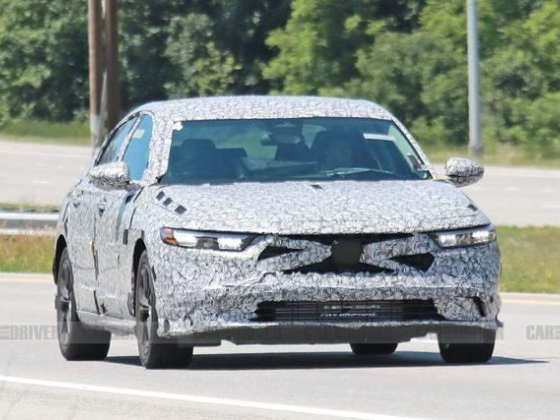 2023 Honda Accord Spied with Smooth Next-Generation Design
