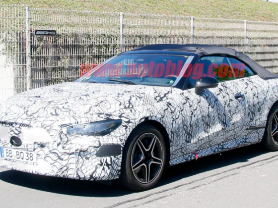 Next-gen Mercedes-Benz C-Class Cabriolet spied for the first time