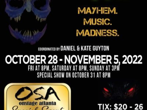 OnStage Atlanta presents Things That Go BUMP!