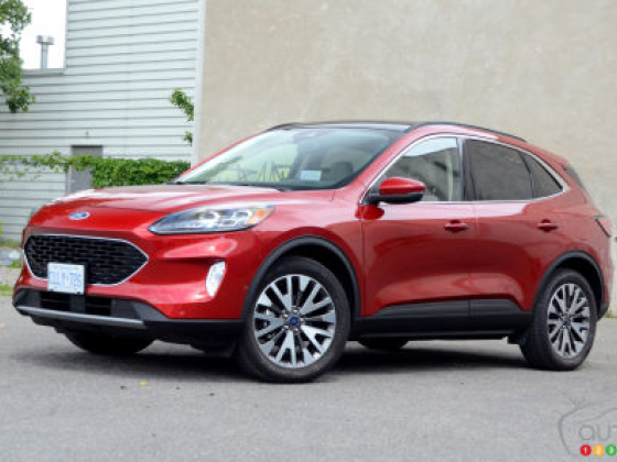 2020 Ford Escape Hybrid Review: Back In The Lead Peloton, But... Print