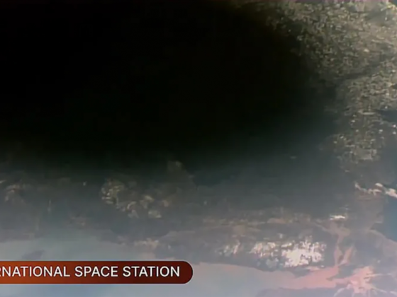 Here's what the eclipse looked like from the International Space Station