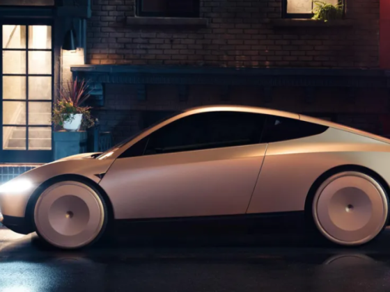 Tesla shares slide after Cybercab robotaxi revealed