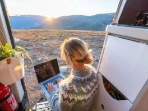 This DIY ProMaster Camper Van Proves Cats & Van Life Go Hand in Hand