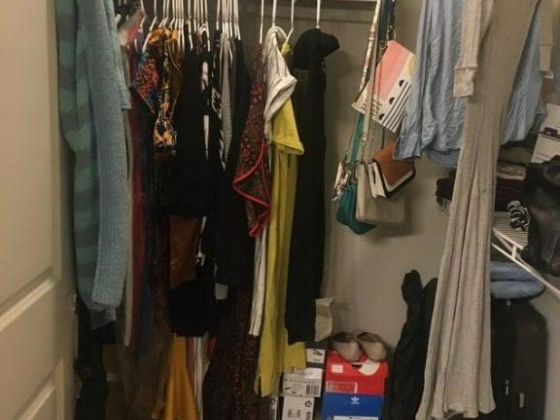 An Organized Closet Based On The Closet Commandments
