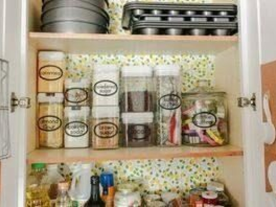 Baking Cabinet MAKEOVER!