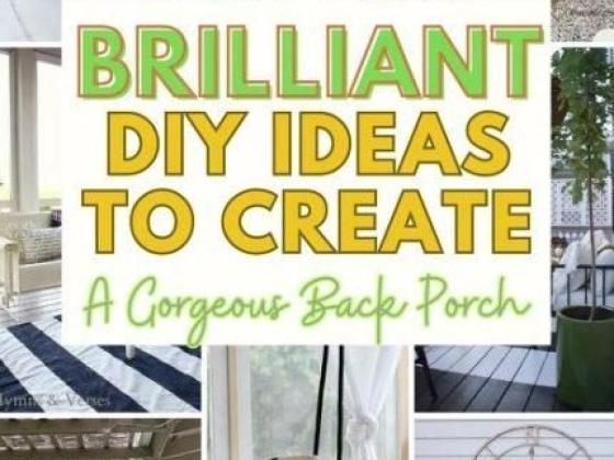 15 DIY Ideas to Create Your Own Beautiful Back Porch