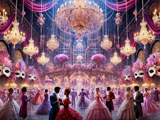 Bridgerton Themed Masquerade Vice Queen Coronation