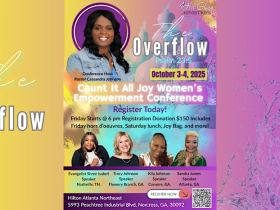 Count It All Joy Women's Empowerment Conference "The Overflow!