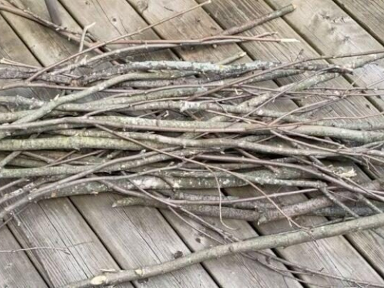 How to Make a Rustic Stick Flag - Easy 4th July Craft