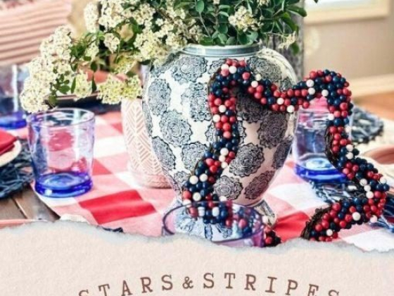 Stars & Stripes Style: Festive Patriotic Table Setting Ideas