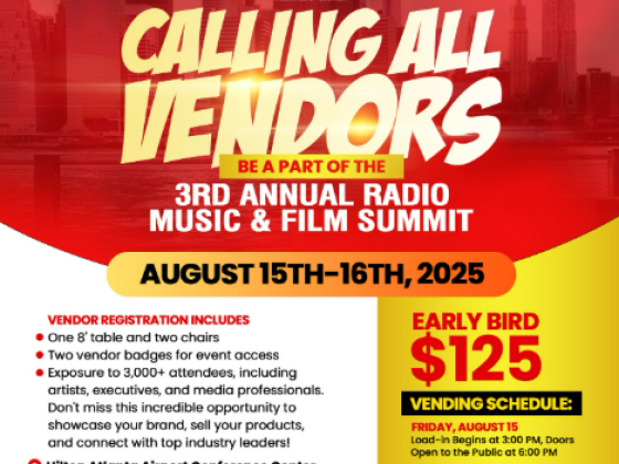 Calling All Vendors