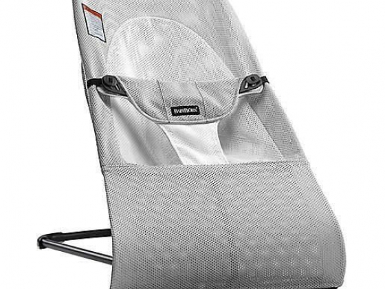 BABYBJÖRN® Bouncer Balance Soft in Silver/White Mesh