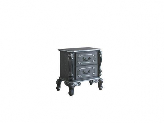 Acme Furniture Delphine Nightstand in Charcoal