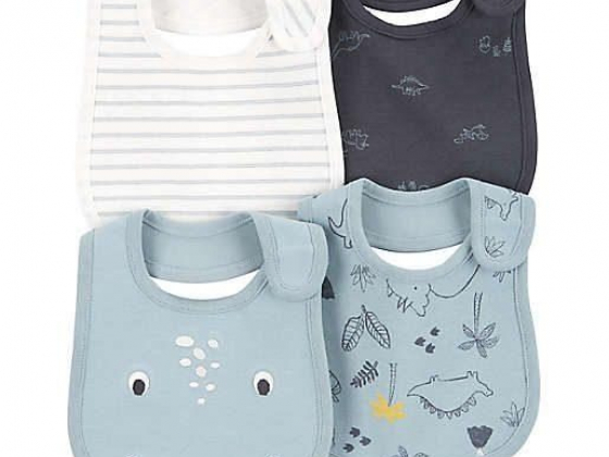 carter's® 4-Pack Dino Teething Bibs