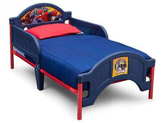 Marvel Spider-Man Plastic Toddler Bed by Delta Children