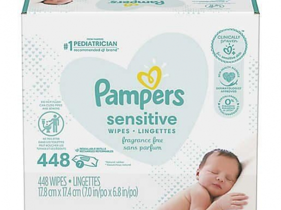 Pampers® Sensitive Wipes 448-Count Refill