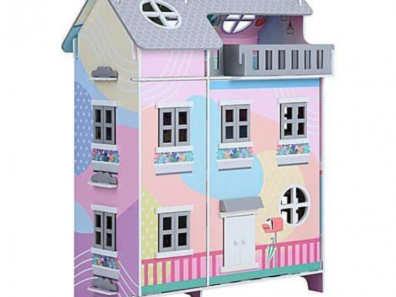 Teamson Kids Dreamland Doll House with Accessories
