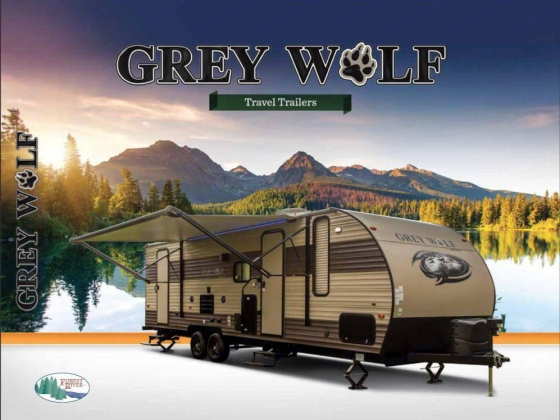 2017 Forest River Cherokee Grey Wolf at Riverstone Campground in Townsend